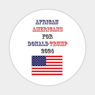 African Americans for Donald Trump Magnet